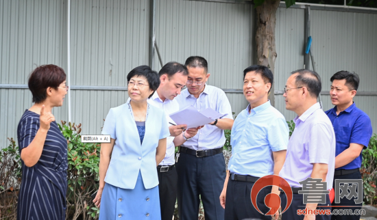 临沂市教育局局长陈海玲到临沂朱夏小学调研"解决大班额"工作