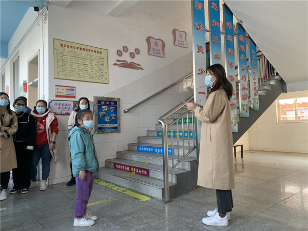 临沂古城小学开展疫情防控演练