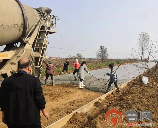 臨沂市莒南縣團林鎮心繫群眾出行難修路便民暖人心