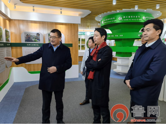 上海宁圣供应链集团有限公司董事长刘伯党一行到河东区梅家埠街道调研