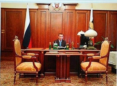 普京的照片 办公室图片