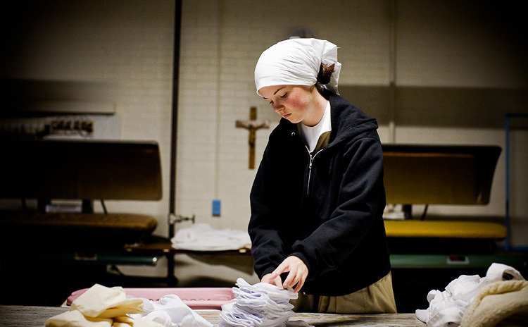 女摄影师修道院 揭秘修女真实生活 (组图)