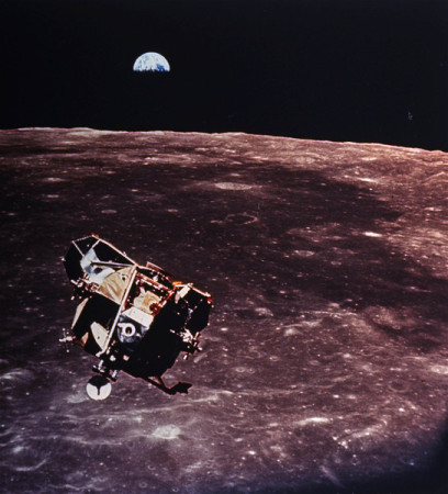 美首次登月找嫦娥阿波罗11珍贵图片全纪录图
