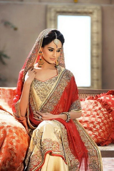 印度如花朵一般娇艳的新娘(组图)