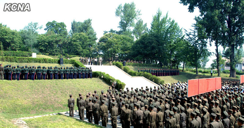 朝鮮人民軍訓練實彈射擊 紀念