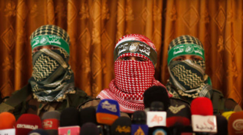 资料图:哈马斯武装分支卡萨姆军团