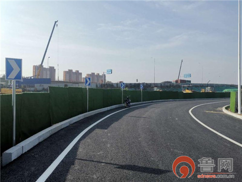 青岛西海岸新区长昆立交桥预计明年6月建成通车