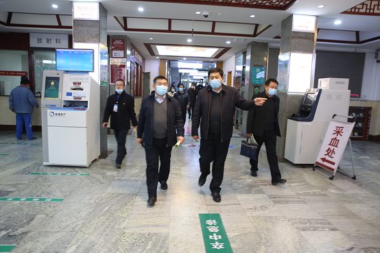 泰安市纪委派驻市卫生健康委纪检组长李永来泰安市中医医院调研指导