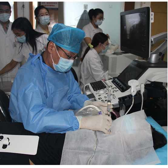 保甲无痕,护甲有方——泰安市中医医院超声介入科开展甲状腺结节微创