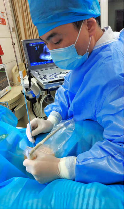 泰安市中医医院超声介入科成功完成一例高难度胆道引流术