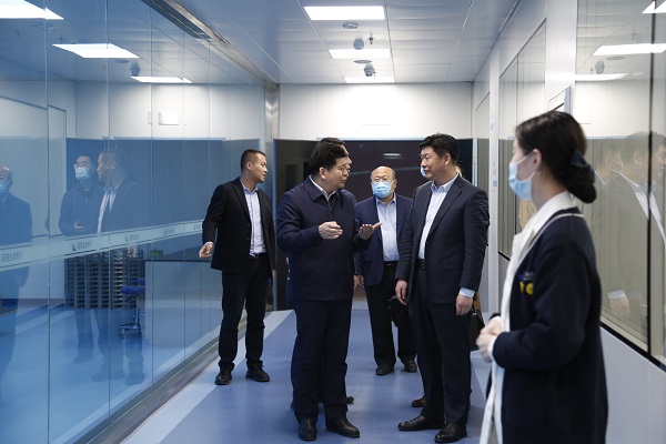 院长张云峰到山东省财金健康产业集团有限公司考察交流