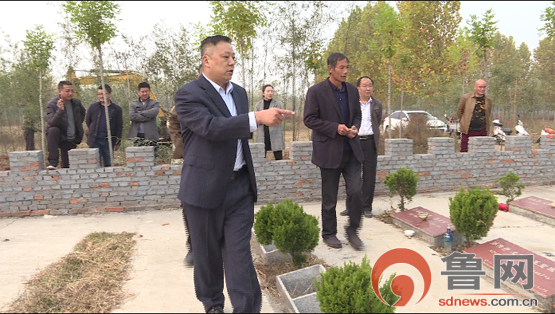 肥城市湖屯镇加快公益性公墓建设