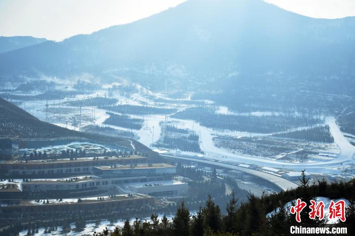 图为北京2022年冬奥会张家口赛区国家越野滑雪中心。　 翟羽佳 摄