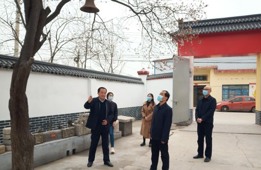 菏泽市开发区丹阳街道党工委书记邓文博,副书记,办事处主任孙玉勇到