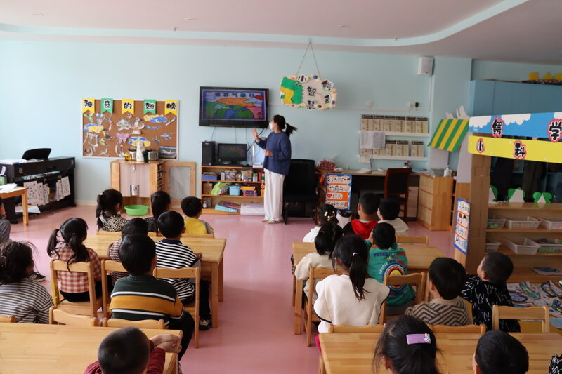 濟寧市微山縣悅達幼兒園開展世界氣象日主題教育活動